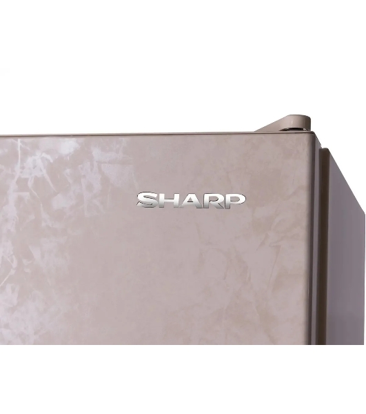 Холодильник Sharp SJ-492IHXJ42R бежевый двухкамерный 333/128л морозилка снизу, No Frost