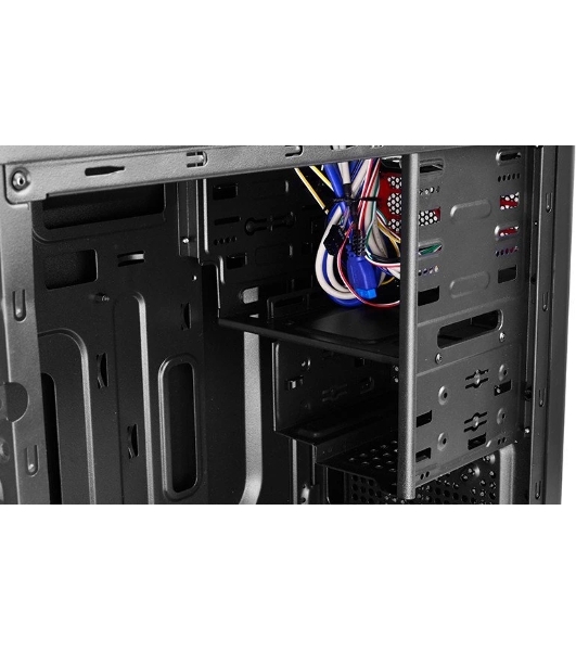 Компьютерный корпус Deepcool WAVE V2, mATX/mini-ITX, без БП, 1x USB 3.0, 2x USB 2.0