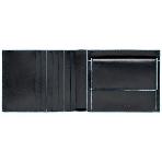 Кошелек мужской Piquadro Blue Square PU1239B2R/N черный натур.кожа, фото3