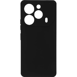 Чехол (клип-кейс) BoraSCO для Tecno Pova 6/6 Pro Silicone Case черный (73173)