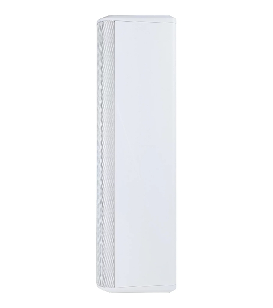 Звуковая колонна Intrend ITSPK-43DA-W активная 4x3', 240 Вт, вход DANTE, питание 110-220В, SPL 107dB, 80Hz18kHz, 20°х120° (VхH), вес 5.3кг, цвет белый, крепление в комплекте, (цена за 1шт., в упаковке 2 шт.)