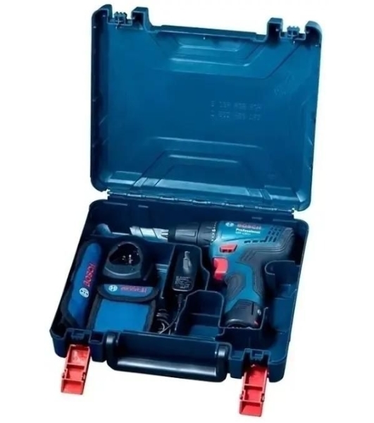 Дрель-шуруповерт Bosch GSR 120 Li, 12 В, 2 Ач, 30 Нм, щеточный