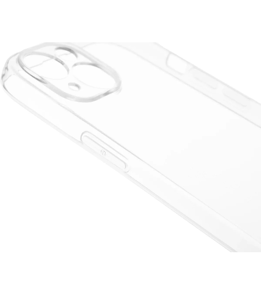 Чехол (клип-кейс) BoraSCO для Apple iPhone 15 Plus прозрачный