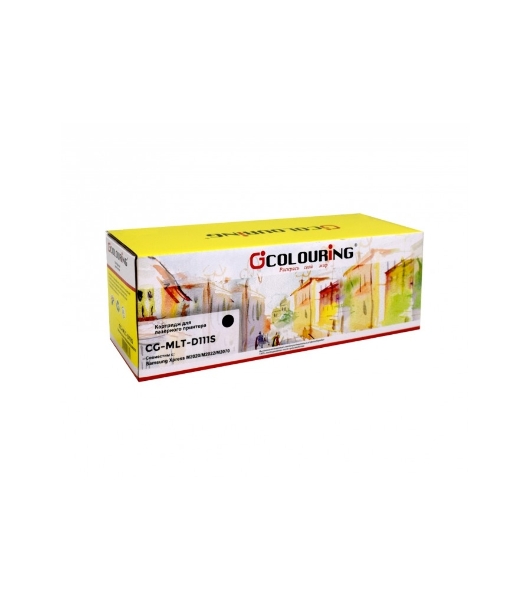 Картридж лазерный Colouring CG-MLT-D111S черный (1000 копий) для принтеров Samsung Xpress SL-M2020/SL-M2020W/SL-M2021/SL-M2022/M2070F/SL-M2070W/SL-M2070F/SL-M2070FW/SL-M2072