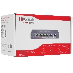 Коммутатор HiWatch DS-S604P, 4×100 Мбит/с PoE + 2×100 Мбит/с, неуправляемый, фото5