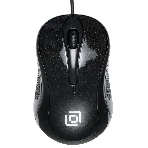 Мышь проводная Oklick 385M черный, 1000 dpi, USB, кнопки - 3, фото 1
