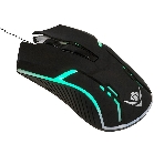 Комплект клавиатура+мышь Nakatomi KMG-2305U проводной, USB, 1600 DPI, черный, фото3