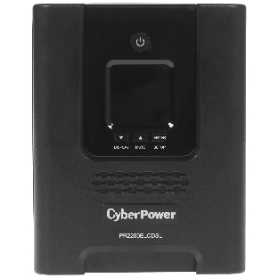 Источник бесперебойного питания CyberPower PR2200ELCDSL/2200 ВА/1980 Вт/USB/RJ-11/RJ-45/1 х IEC 320 C19 (компьютерная), 8 х IEC 320 C13 (компьютерная)