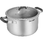 Кастрюля Rondell Stolz RDS-1752, 2.3 л, 18 см, с крышкой, стальной, фото 1