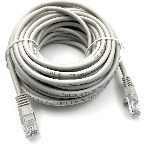 Патч-корд Buro UTP-5E-10M-G-LSZH UTP серый cat.5e RJ-45 (m)-RJ-45 (m) 10м, фото 1