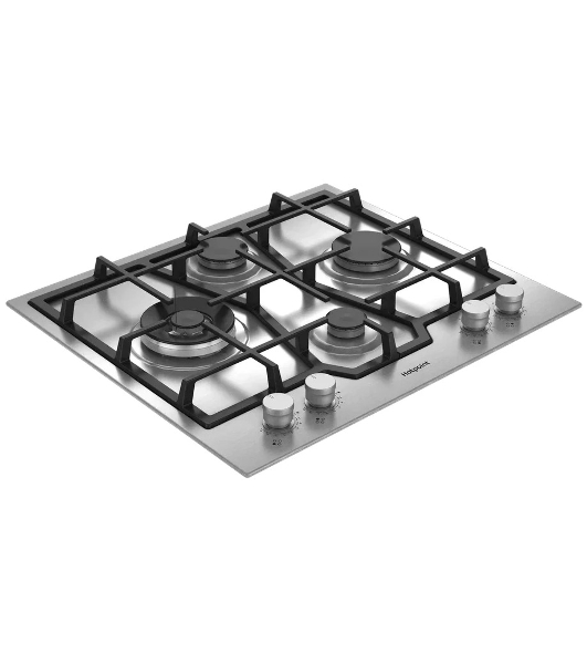 Газовая варочная поверхность Hotpoint HGMTS 643 W IX, независимая, нержавеющая сталь