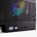 Компьютерный корпус ABR MINI PRO (1хUSB 3.0, 1хUSB Type-C, HD Audio, 4xRGb Fan, ATX, Micro-ATX, ITX), фото3