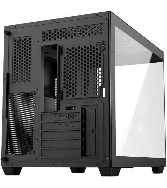 Компьютерный корпус Bloody BD-CC112 черный без БП mATX 9x120мм 2xUSB 3.0 audio bott PSU