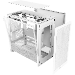 Компьютерный корпус без блока питания Case NZXT H3 Flow (2025), Midi-Tower, TG, 1x120мм, 1xUSB-A 3.2 + 1xUSB-C 3.2, mATX, mITX White, фото2