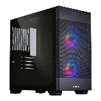Компьютерный корпус Lian-Li Lancool 205M Mesh черный без БП ATX 2xUSB 3.0 audio bott PSU, фото 1