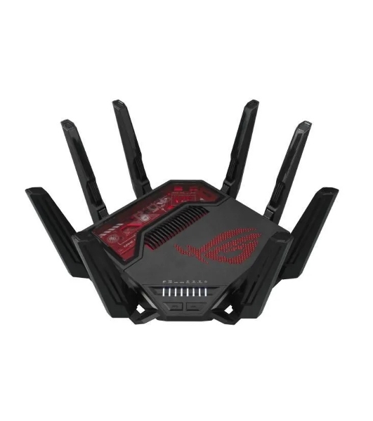 Маршрутизатор ASUS GT-BE19000, черный/красный, 90IG0850-MO9A0V