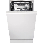 Посудомоечная машина встраиваемая Gorenje GV520D17S, загрузка 10 комплектов, стандартный мотор, регулировка верхней корзины по высоте, 3 корзины, кнопочное управление, звуковой сигнал завершения цикла, автооткрывание дверцы, половинная загрузка, полный AquaStop, энергоэффективность А+++, уровень шума 47 дБ, белый, фото 1