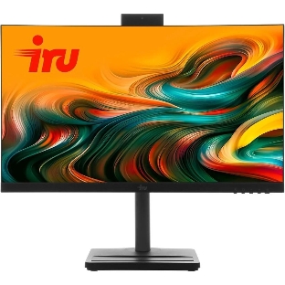 Моноблок IRU Tactio 24ID 24.5' Full HD i5 1235U (1.3) 16Gb SSD512Gb UHDG Windows 11 Pro 64 GbitEth WiFi BT 90W Cam черный 1920x1080