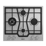 Газовая варочная поверхность Hotpoint HGMTS 643 W IX, независимая, нержавеющая сталь, фото 1