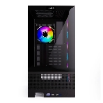 Компьютерный корпус ABR MINI PRO (1хUSB 3.0, 1хUSB Type-C, HD Audio, 4xRGb Fan, ATX, Micro-ATX, ITX), фото4