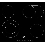 Встраиваемая электрическая варочная панель Beko HIC 64403 T, черный, фото 1