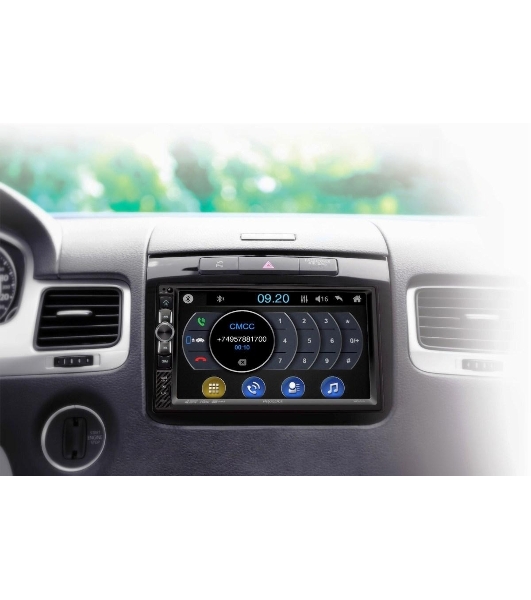 Автомагнитола Prology MPV-310, 2 DIN, 7', Bluetooth, USB Type-A, AUX, пульт ДУ