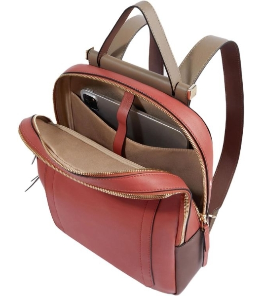 Рюкзак женский Piquadro Circle CA5566W92/ARTM терракотовый/кофейный кожа