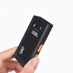 Лазерный дальномер Deli DL331140 Home Series черный диапазон измерений 0,05~40м, точность измерения ±3мм, 370 мА·ч, OLED дисплей, Type-C, вес 48 грамм, эксклюзивный дизайн, фото2
