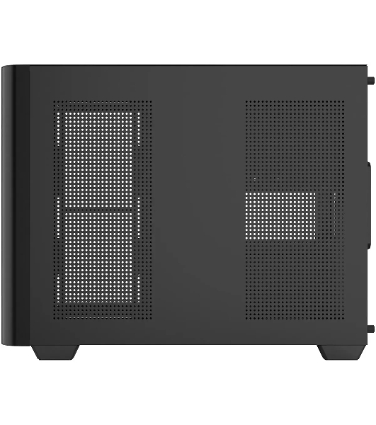 Компьютерный корпус Bloody BD-CC112 черный без БП mATX 9x120мм 2xUSB 3.0 audio bott PSU
