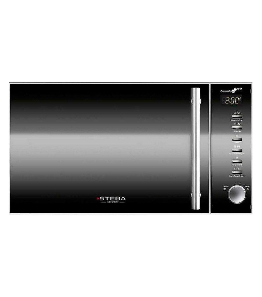 Микроволновая печь Steba MIC 2080 черный, 20 л, 800 Вт, переключатели - поворотный механизм