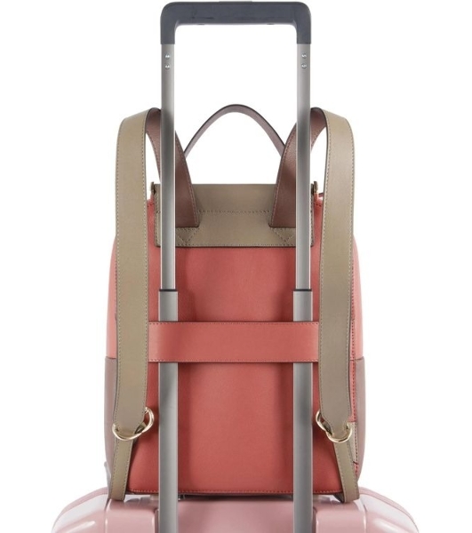 Рюкзак женский Piquadro Circle CA5566W92/ARTM терракотовый/кофейный кожа