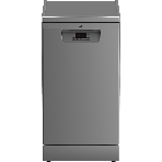 Посудомоечная машина Beko BDFS15020S, серебристый, 44.8 см, 10 компл., сушка конденсационная, 49 дБ, класс A, фото2