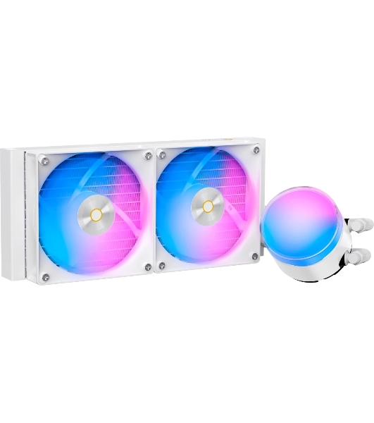 Система охлаждения Ocypus Delta L24 WH ARGB V2 белый 280W/ All Intel/ AMD AM*/ Screws