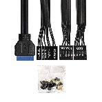 Корпус ExeGate BAA-503U2, Mini-Tower, чёрный, 1 x 80/90 мм, фото5