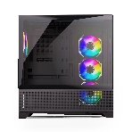 Компьютерный корпус ABR MINI PRO (1хUSB 3.0, 1хUSB Type-C, HD Audio, 4xRGb Fan, ATX, Micro-ATX, ITX), фото6