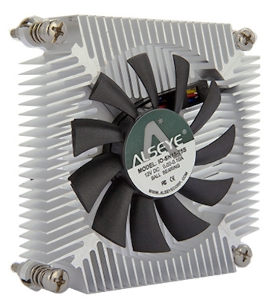 Вентилятор Alseye IO-SH15-75S TDP 75W, 85x85x30мм, 1500~3500rpm, 12.5~30.8dBA, pwm