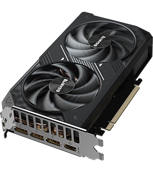 Видеокарта Gigabyte GeForce RTX 5060 Ti Windforce Max OC, NVIDIA RTX 5060 Ti, 8 ГБ GDDR7, 128 бит, PCI-e 5.0, 1xHDMI, 3xDP, 2587 МГц
