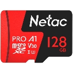 Флеш карта MicroSD card Netac P500 Extreme Pro 128Gb, retail version w/o SD adapter, фото 1
