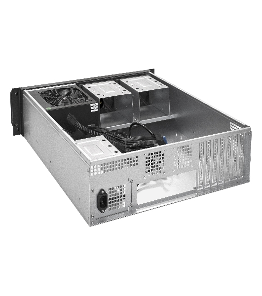 Серверный корпус ExeGate EX293913RUS Pro 3U450-09 (RM 19', высота 3U, глубина 450, БП 1100RADS, USB)