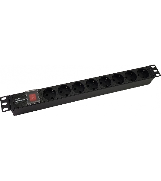 Блок распределения питания NTSS NTSS-PDU-DA1016 гор.размещ. 8x базовые 10A C14