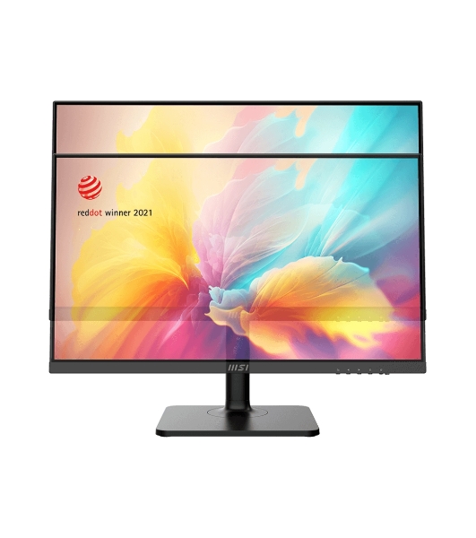 Монитор 23.8' MSI Modern MD2412P IPS 1920x1080, 100 Гц, 4 мс, 16:9, 300 кд/м2, 1xHDMI, 1xUSB-C, 1x3.5 мм, черный