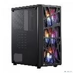 Компьютерный корпус Aerocool/Formula MANA черный без БП ATX 6x120мм 2xUSB 2.0 1xUSB 3.0 audio bott PSU, фото13