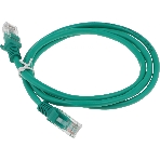 Патч-корд Premier PP12-1M/G 1000Гбит/с UTP 4 пары cat5E CCA molded 1м зеленый RJ-45 (m)-RJ-45 (m), фото 1