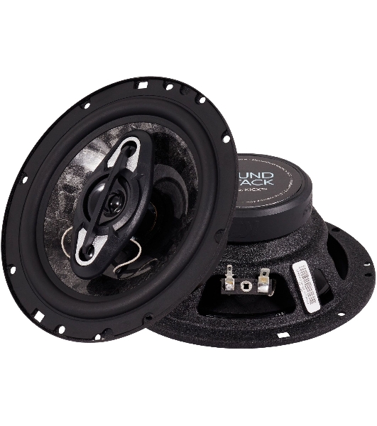 Колонки автомобильные Kicx SA 165 150Вт 92дБ 4Ом 16.5 см (6 1/2 дюйм) (ком.: 2 кол.) коаксиальные четырехполосные