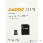 Флеш карта microSDXC 256Gb Class10 Digma CARD30 + adapter, фото4
