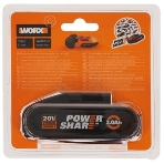 Аккумулятор WA3601 для газонокосилки Worx WG779E, WG744E 2000mAh, 20V Li-ion, фото2