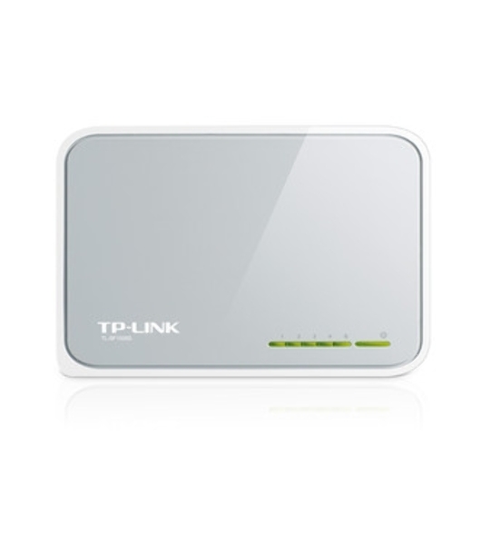 Коммутатор TP-Link SOHO TL-SF1005D Коммутатор 5-port 10/100M mini Desktop Switch, 5 10/100M RJ45 ports, Plastic case