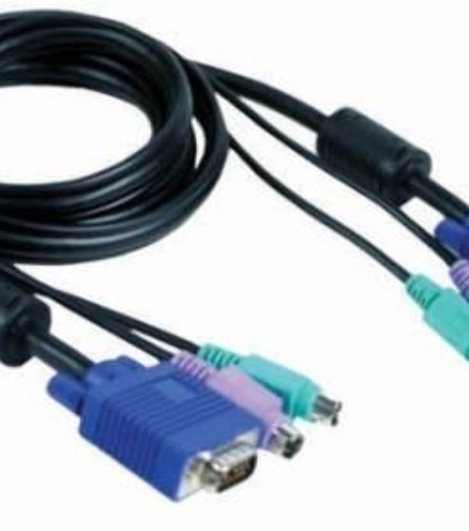 Переключатель D-Link DKVM-CB Кабель KVM длиной 1,8 м с разъемами PS2