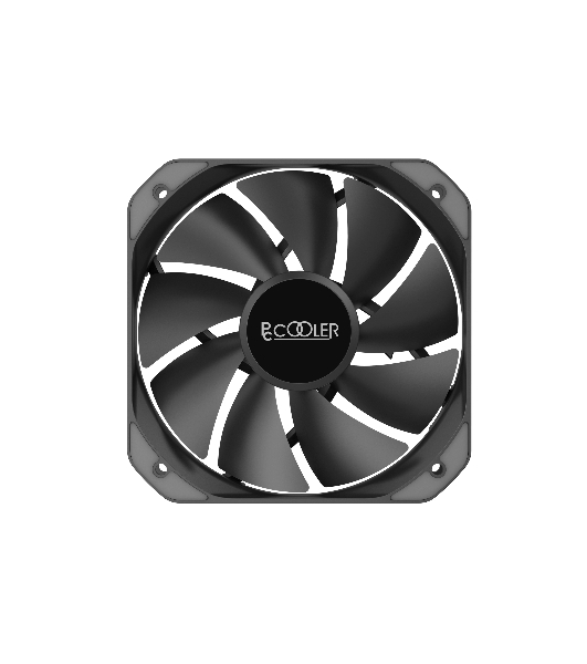 Кулер PCCooler Paladin 400 S115X/1200/1700/AM4 (20 шт/кор, TDP 200W, PWM FAN, 4 тепловые трубки 6мм, 800-1600RPM, 18-28,6dBa)