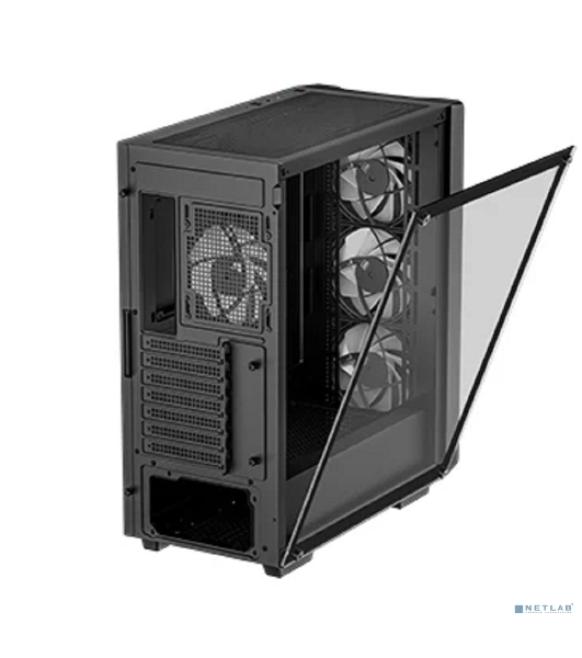 Компьютерный корпус MidiTower Deepcool CC560 A-RGB черный (ATX, без БП, ARGB, USB3.2 Type-A+USB 2.0 Type-A) (R-CC560-BKTAA4-G-2)